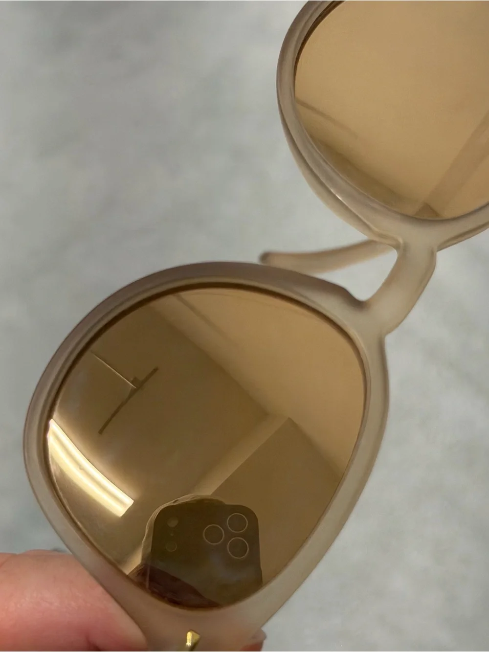 Le Specs Bandwagon Matte Frame Copper Mirror Lens Sunglasses